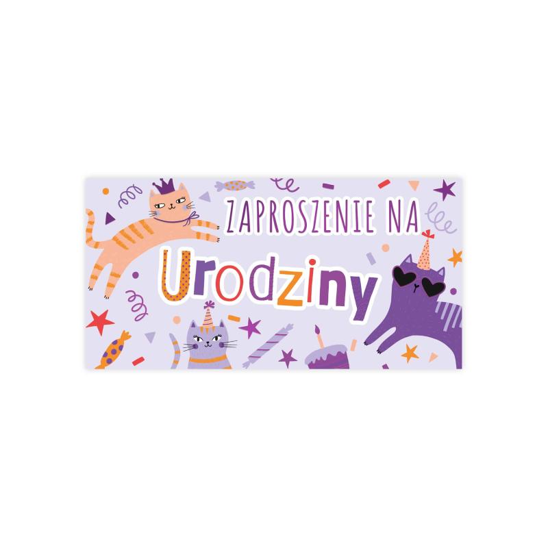 ZAPROSZENIA DRUK A10 KOTEK