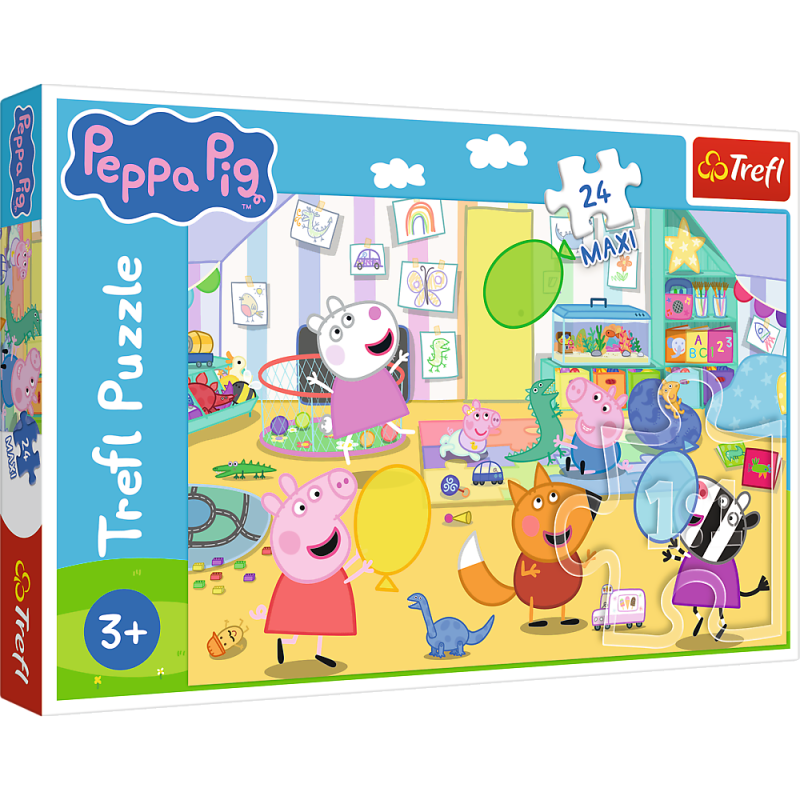 PUZZLE 24 TREFL PIĘKNA PEPPA