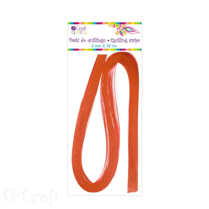 PASKI DO QUILLINGU 3MM POMARAŃCZOWE