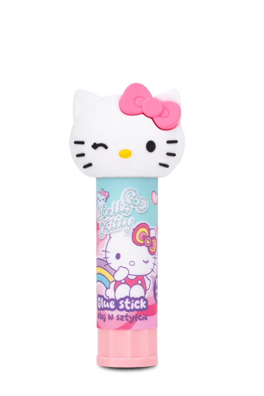 KLEJ W SZTYFCIE 8 G - DISPLAY 16 SZT MIX - PINK 1HELLO KITTY