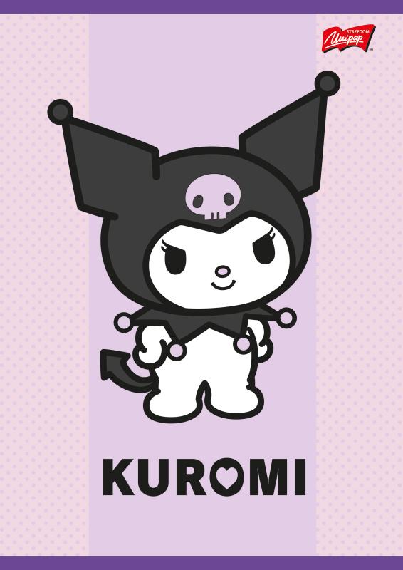 ZESZYT A5/32# LAMINOWANY KUROMI