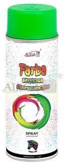 FARBA W SPRAYU FSF-0089-ZI AKRYLOWA FLUO ZIELONA 400 ML.