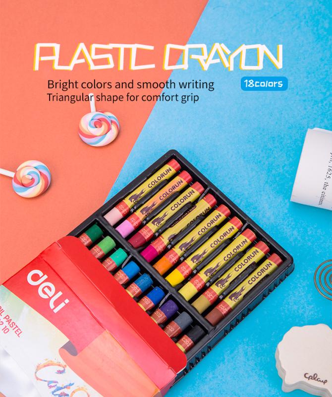 PASTELE 18 OLEJNE COLORUN DELI