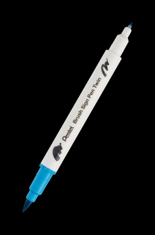 PISAK PĘDZELKOWY BRUSH KOMPLET A/6 ZIELONE WZGÓRZA