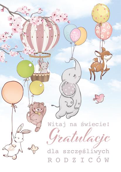 LAURKA B6B POLMAK BROKAT URODZINY NARODZINY