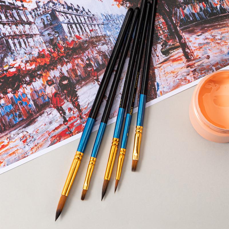 ZESTAW PĘDZLI COLOR EMOTION 5SZT BLISTER DELI