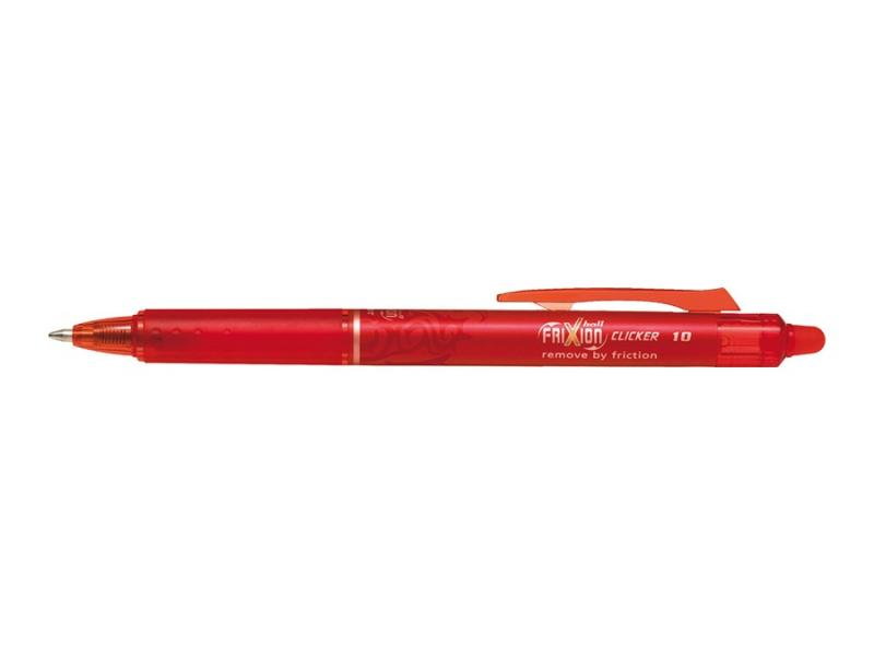 PIÓRO KULKOWE PILOT FRIXION CLICKER 1,0 CZERWONE