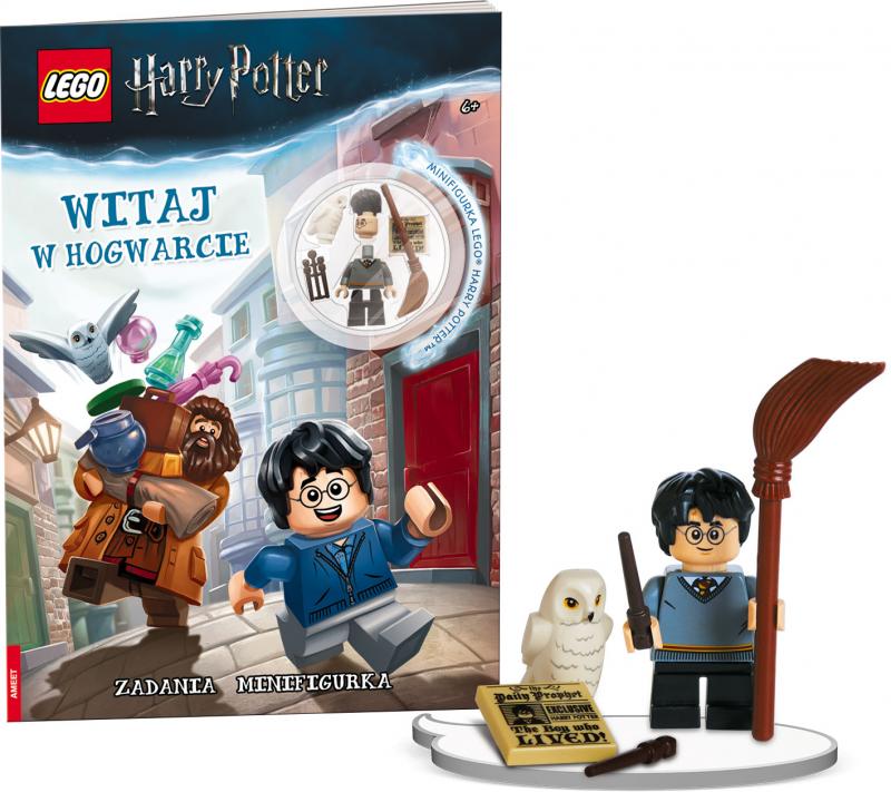 KSIĄŻECZKA LEGO HARRY POTTER.WITAJ W HOGWARCIE