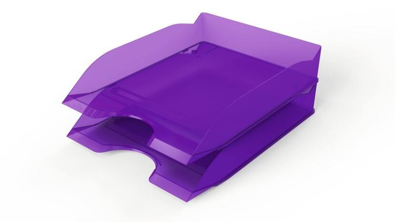 PÓŁKA NA DOK.PLASTIK PURPUROWY PRZEZROCZYSTY DURABLE