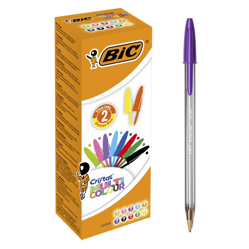 DŁUGOPIS BIC CRISTAL MULTICOLOUR MIX A'20