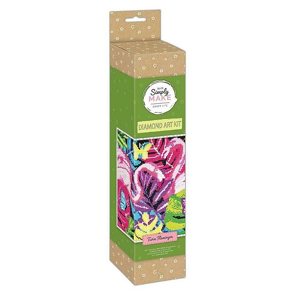 HAFT DIAMENTOWY ZESTAW DO DIAMOND PAINTING TWIN FLAMINGOS