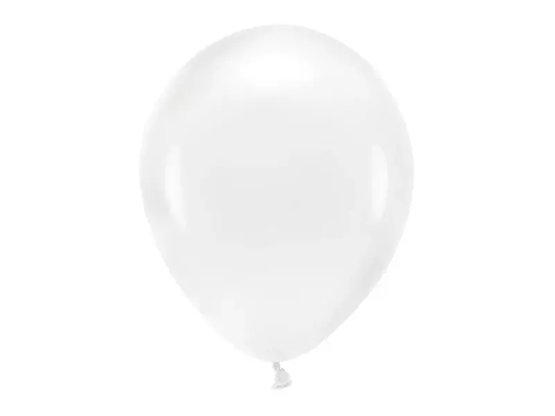 BALONY ECO 30CM TRANSPARENTNY