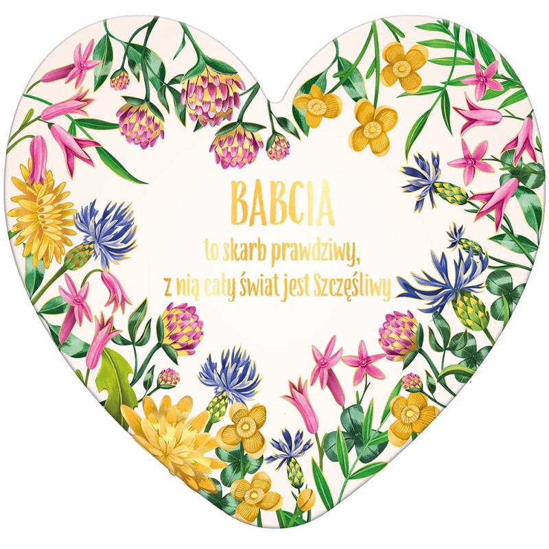 LAURKA SERCE BABCIA I DZIADEK MIX