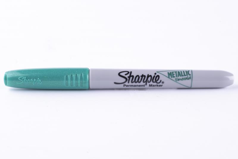 MARKER SHARP METAL ZIELONY