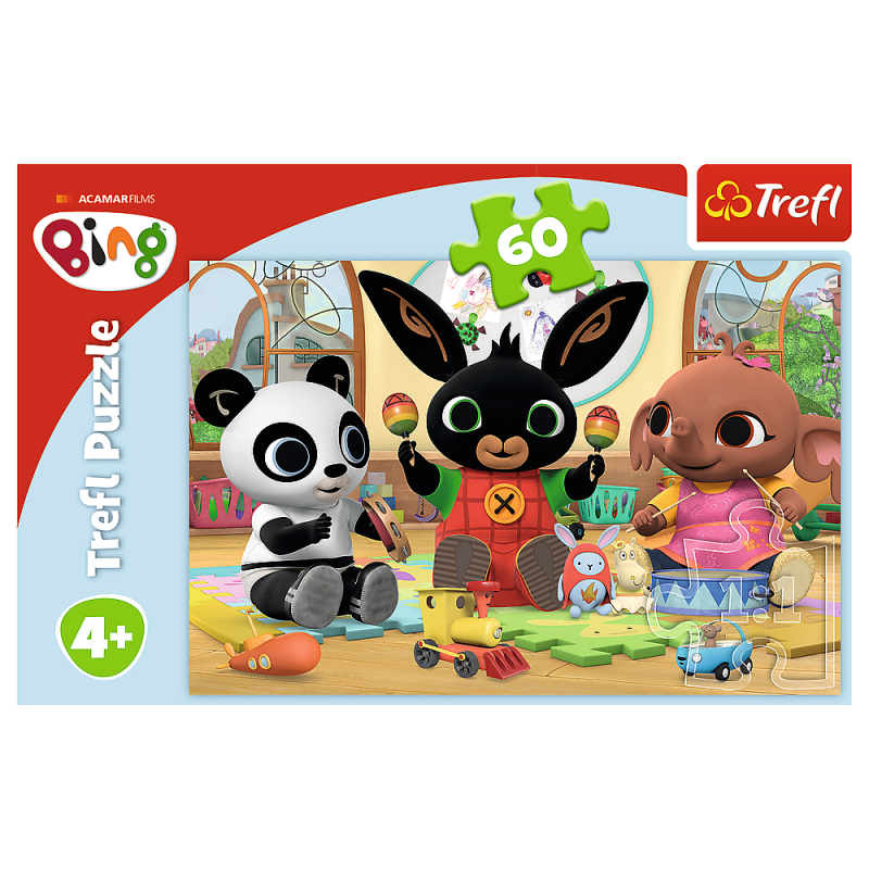 PUZZLE 60 TREFL W RYTMIE BINGA