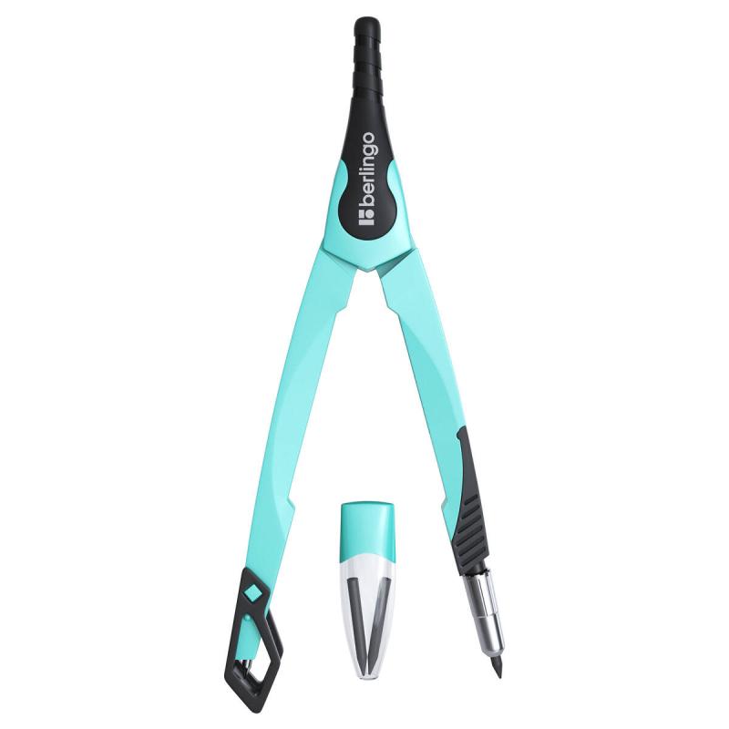 CYRKIEL BERLINGO METALOWY NA GRAFITY INSTICT 13,5CM 2 ELEMENTY MIĘTOWY ETUI PLASTIKOWE