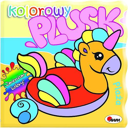 KSIĄŻECZKA KOLOROWY PLUSK PLAŻA NOWA