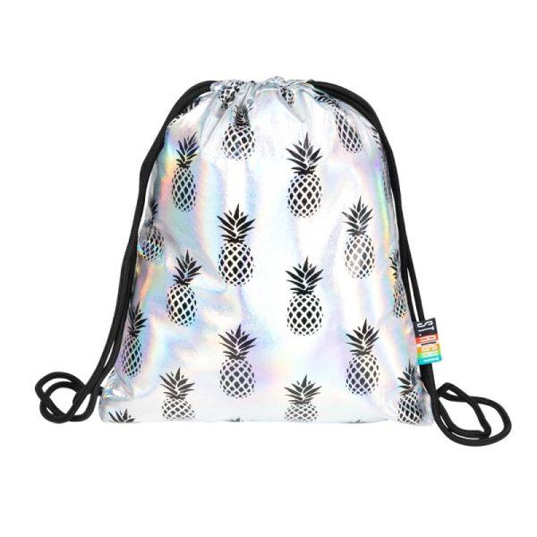 PLECAK NA SZNURKACH SO-11 HOLO PINEAPPLES mkmk