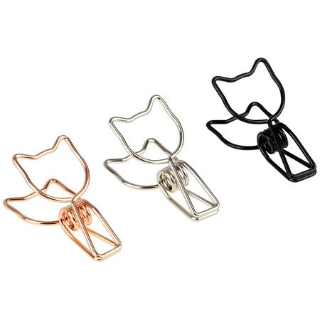 KLIPY DO PAPIERU 33MM CUTE CATS A/6 MESHU