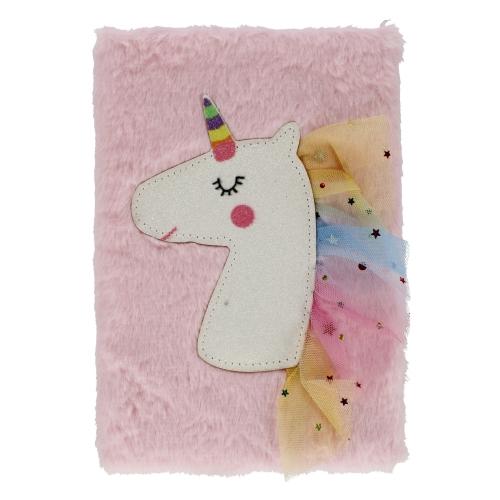 NOTES PLUSZOWY 150X210 LIN PASTEL UNICORN STK 12/48