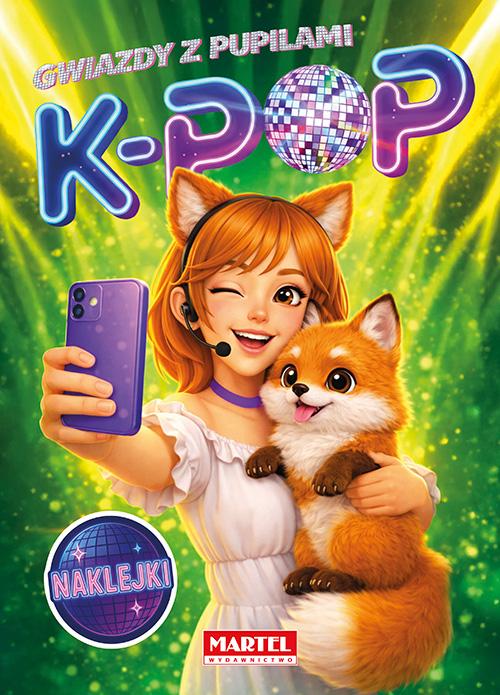 KSIĄŻECZKA POPOWE GWIAZDY Z PUPILAMI Z NAKLEJKAMI