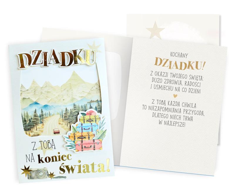 LAURKA DK KUKARTKA DZIADEK I BABCIA DIB