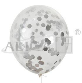 BALONY Z KONFETTI BKN-8575 SR A'5 30CM