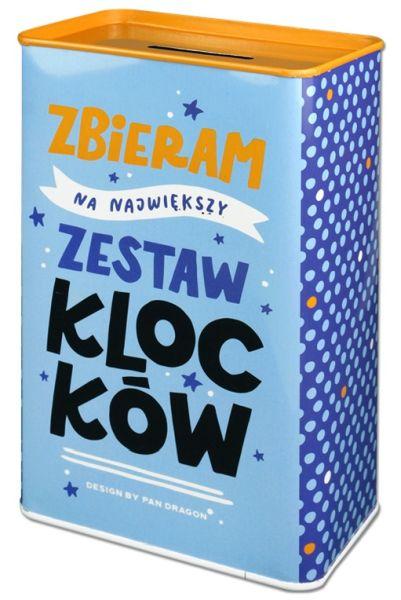 SKARBONKA HAPPY-ZESTAW KLOCKÓW