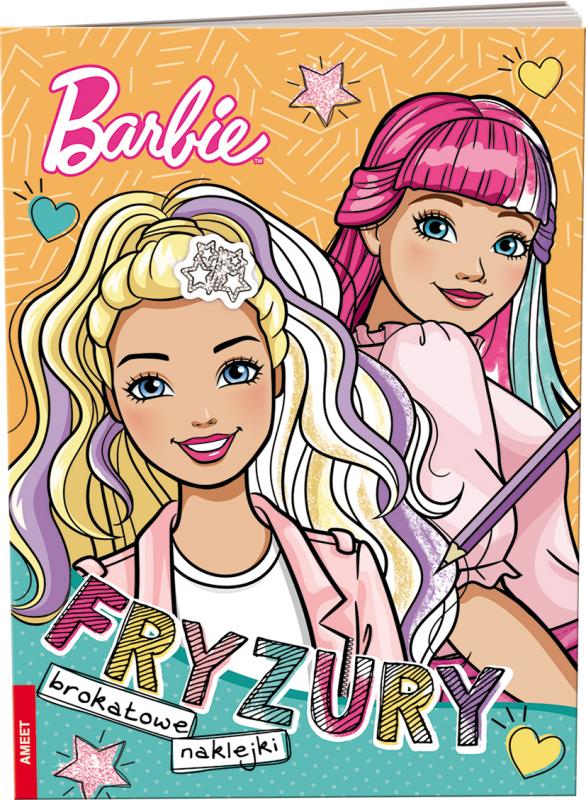 KSIĄŻECZKA MATTEL BARBIE. FRYZURY