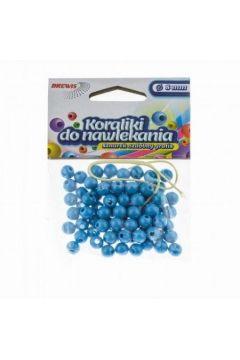 KORALIKI DO NAWLEKANIA 6MM NIEBIESKIE BREWIS