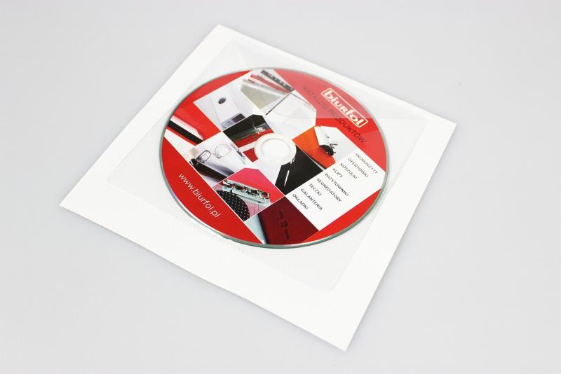 KIESZEŃ SAMOPRZYLEPNA NA PŁYTY CD Z KLAPKĄ