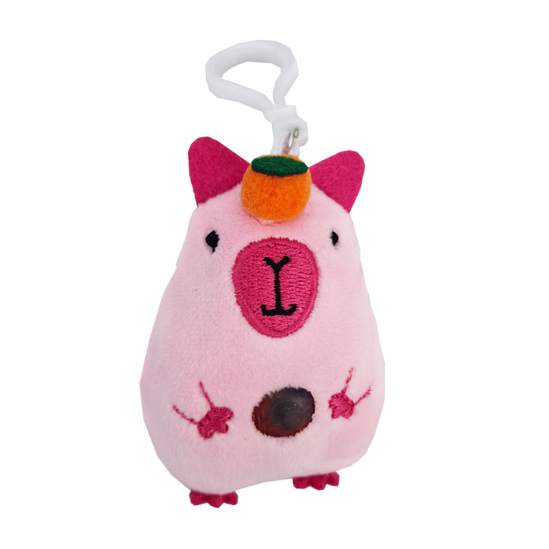 BRELOK KAPIBARA SQUISHY MIX WZORÓW