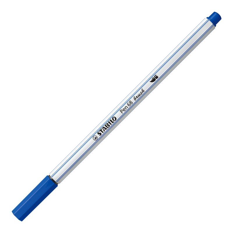 PISAKI STABILO 68 BRUSH ULTRAMARYNA