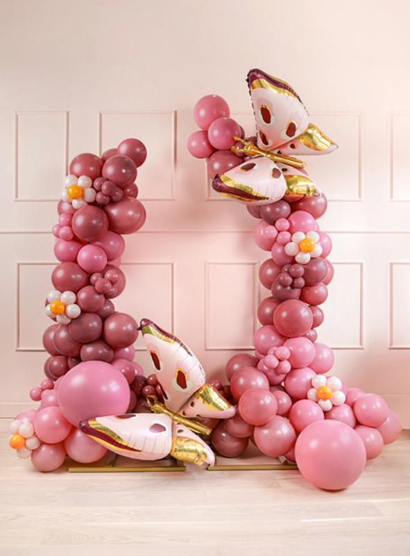 BALONY STRONG 12CM PASTEL WILD ROSE