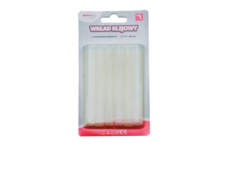 KLEJ DO PISTOLETU 11MM TRANSPARENTNY BREWIS