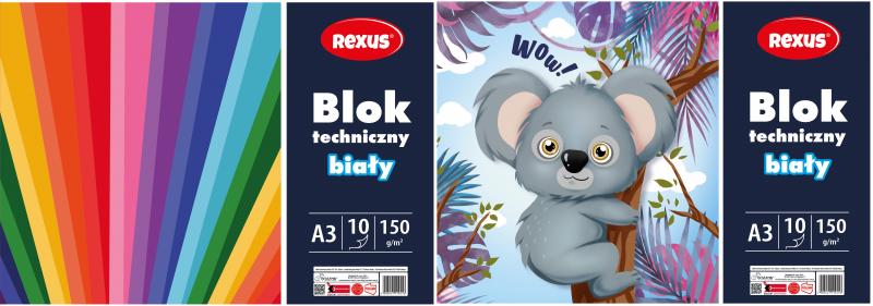 BLOK TECHNICZNY A3/10 BIAŁY