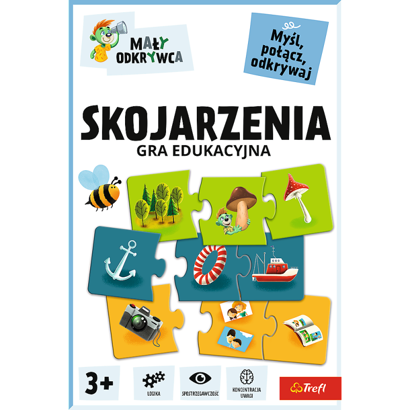 GRA TREFL SKOJARZENIA MAŁY ODKRYWCA
