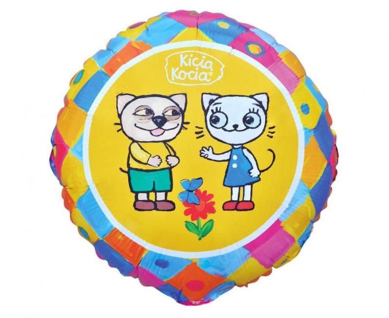 BALON FOLIOWY KICIA KOCIA I PACEK 18