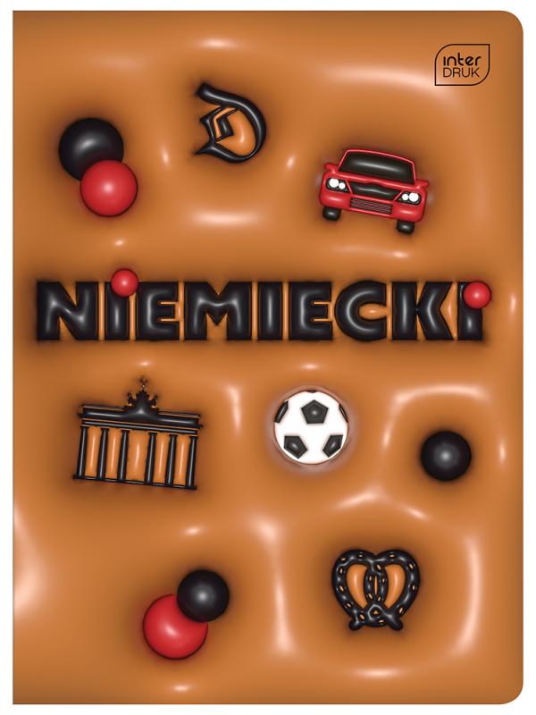 ZESZYT A5/60 # INTER JĘZYK NIEMIECKI HYBRID + PIGUŁKA WIEDZY