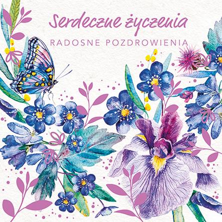LAURKA KWADRAT POLMAK SERDECZNE ŻYCZENIA