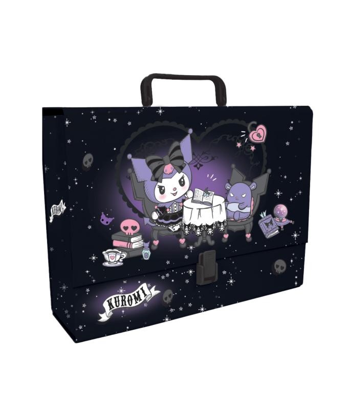TECZKA PRZESTRZENNA TEKTUROWA A4 Z RĄCZKĄ / 9 cm - WZÓR 3 KUROMI