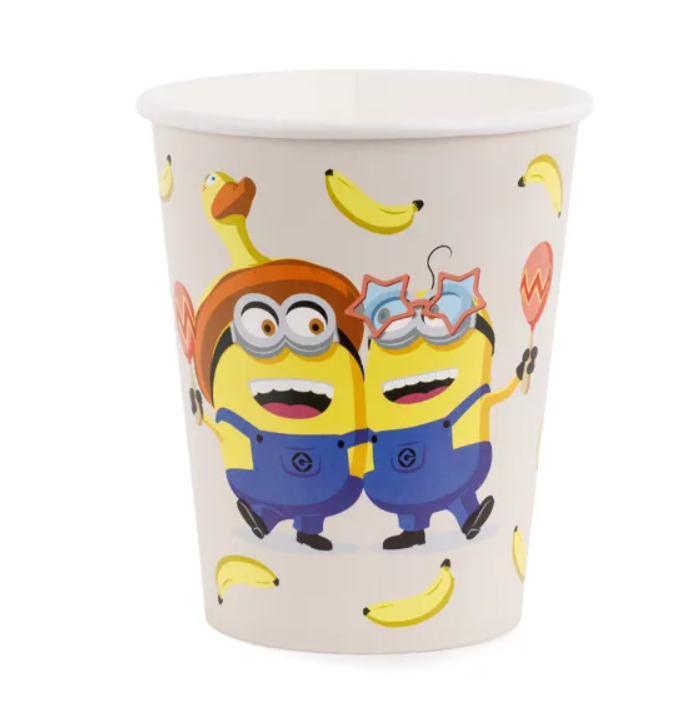 KUBECZKI MINIONKI 250ML MIX