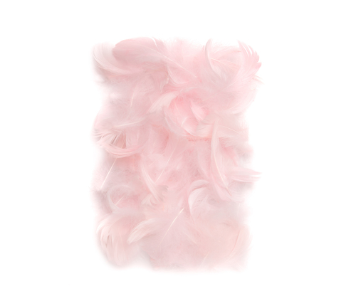 PIÓRKA 5-12CM PINK 10 G