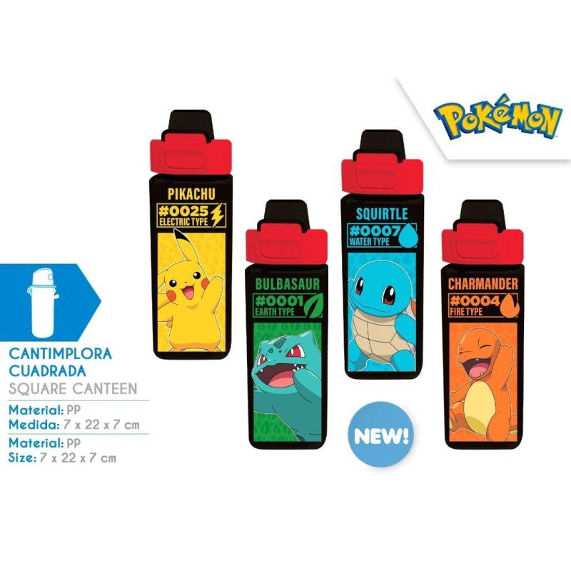 BIDON KWADRATOWY 500ML POKEMON